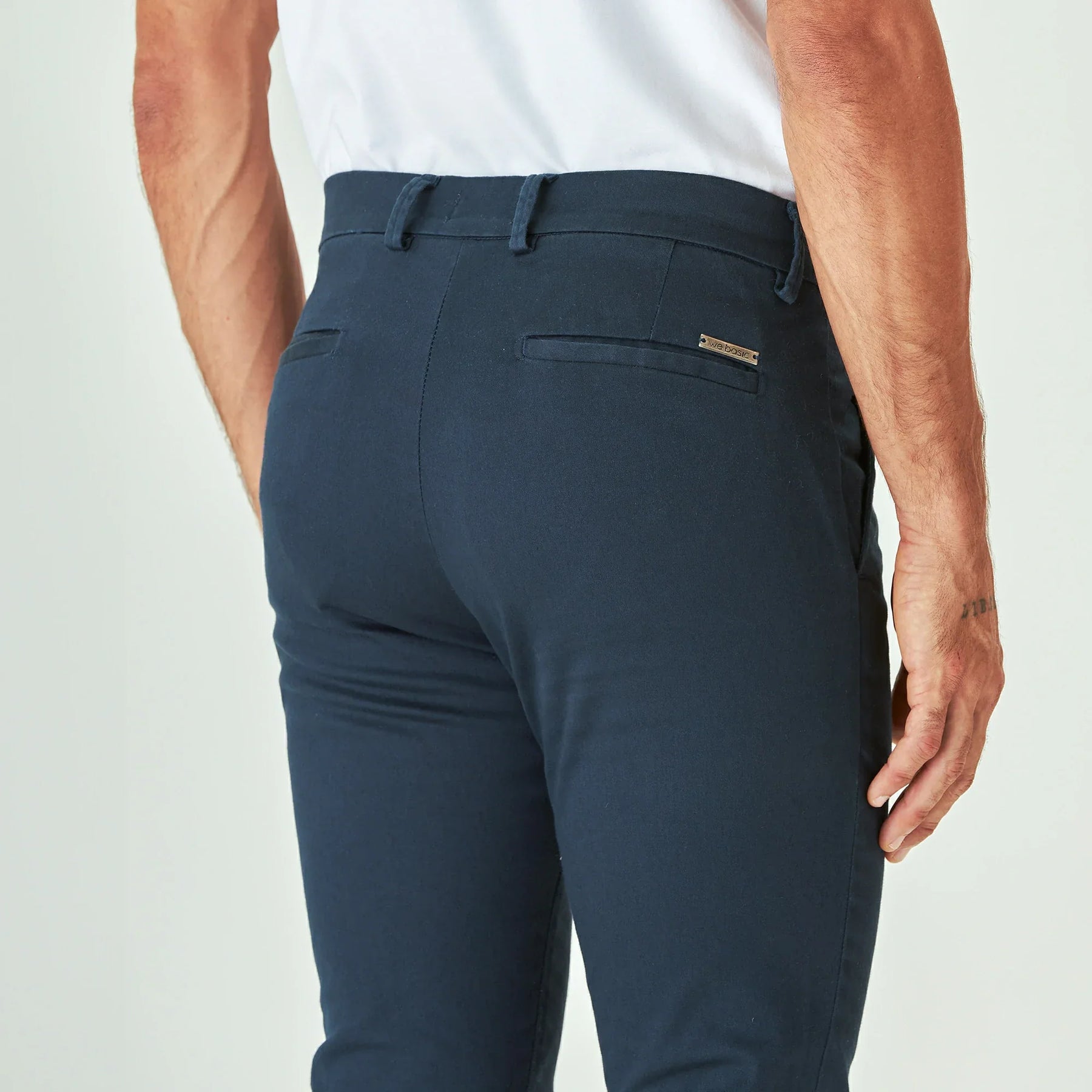 Calça Daily em Alfaiataria Marinho