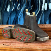 [Kit 4 em 1] Bota Masculina Ortopédica Fazenda de Cano Curto em Couro Legítimo com Boné Modão, Cinto e Carteira GRÁTIS