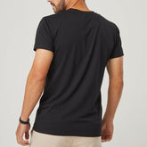 Camiseta Masculina Algodão Pima - Preta